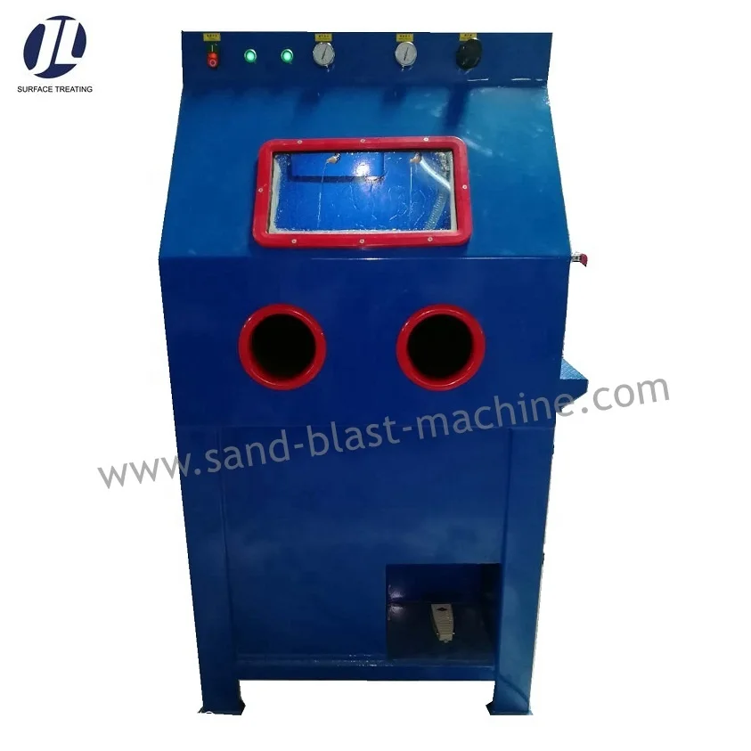 JL Vapor Sand Blasting Machine for tooling blasting work vapor sandblaster Dustless sandblast cabinet