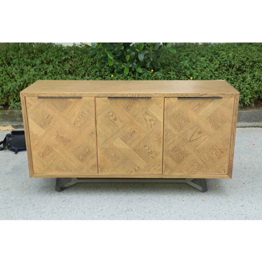 Регулируемый буфет Kina для столовой из дуба, хороший предмет для внутренней мебели из вьетнама ID003