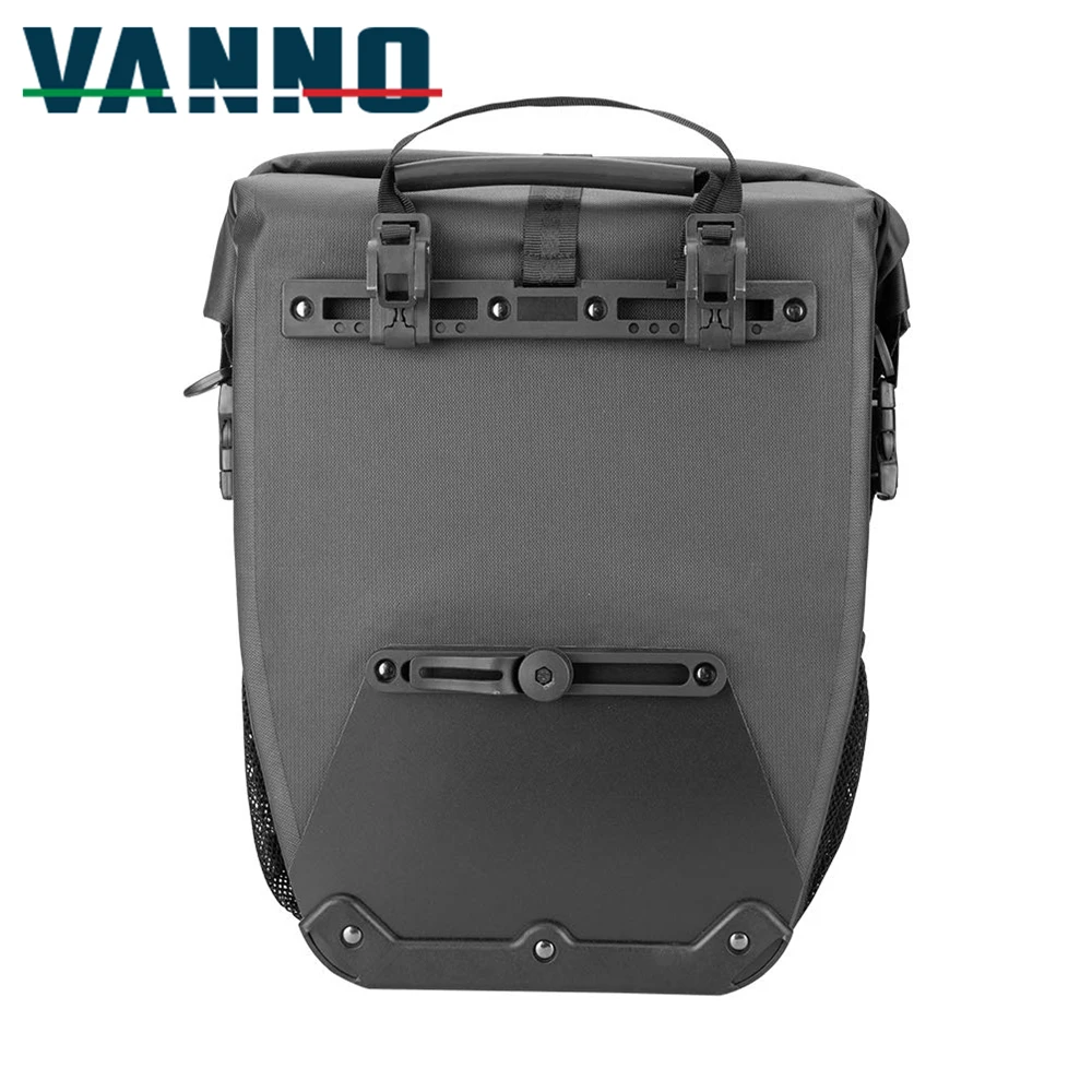 VANNO Large Capacity Bicycle Double Pannier Bag Bicycle Accessories Saddle Pack Tail Bag Bicycle Pannier Rear Bag