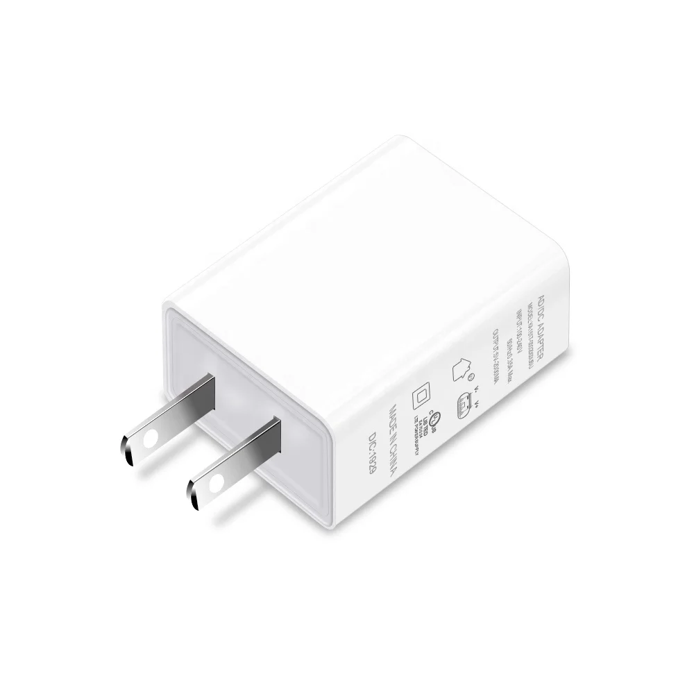 2020 trend 100 240v 50 60hz 3.6v 6v 9v 12v 3a  2a  1.5a 18w usb  fast power charger for led phone