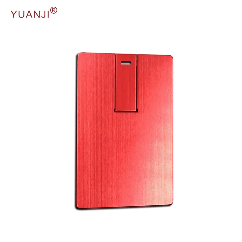Manufacture Brand Original Capacity Promotional Metal USB Card