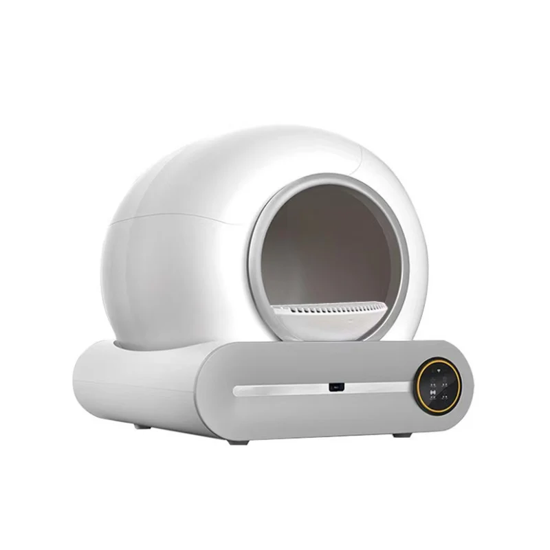 Smart Cat Litter Box Fabricators China Easy And Quick Cleaning Smart Cat Litter Box Elect
