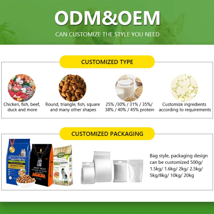 OEM OM Самый дешевый натуральный сырой корм для собак экспорт от фабрики 15 кг высокобелкового корма домашних животных сухой всех возрастов
