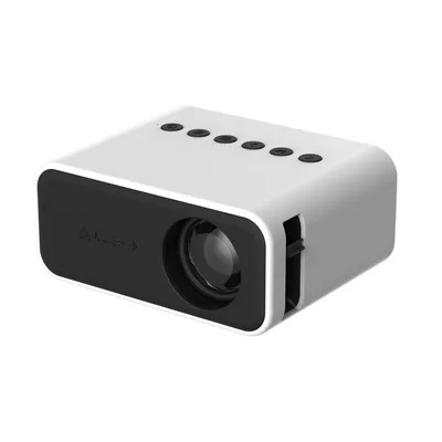 Mini Projector Led Home Theater Video Beamer Supports 1080P USB Audio Portable Home Media Player Kids Gift