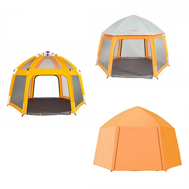 new style Foldable Portable teepee Baby Playpen tent with Shade Cover Waterproof Sunshade Play Yard Crib for children