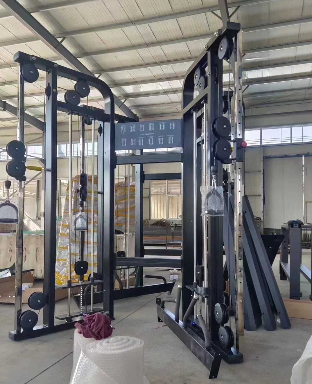 Fitness  Gym Commercial cable crossover machine FTS Glide multi functional trainer