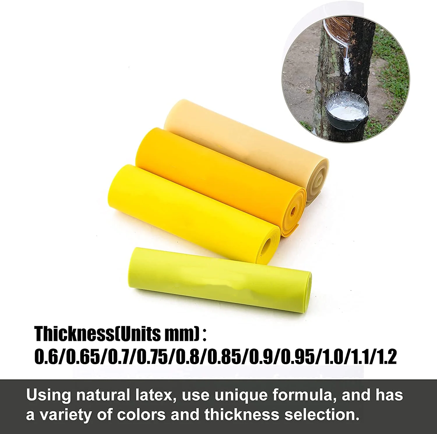 GEDENG Flat Rubber Band for Slingshot Catapult  slingshot band material Folding Flat Elastic Band