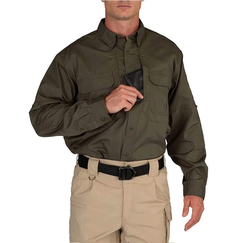 long sleeve shirt Security Guard Uniform tactical security combat uniform