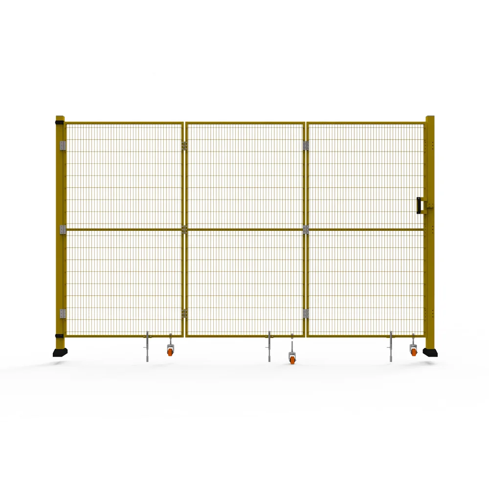 Machine guard safety fence Allsafe perimeter fence and gate