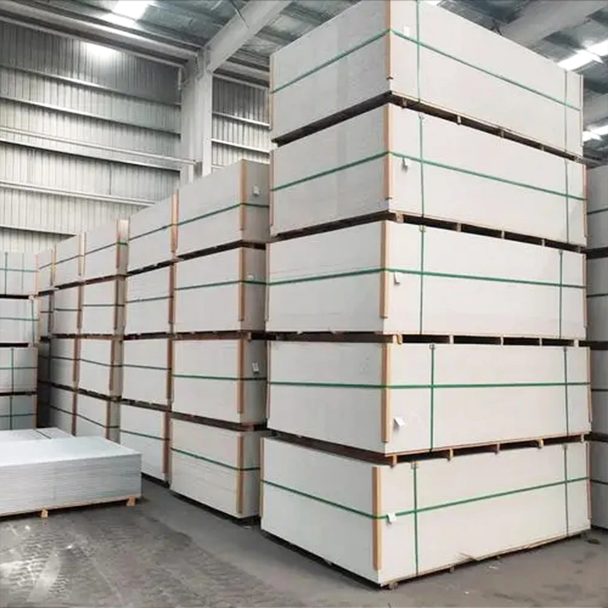 Calcium silicate board fireproof inorganic material lightweight high density air duct coating calcium silicate board