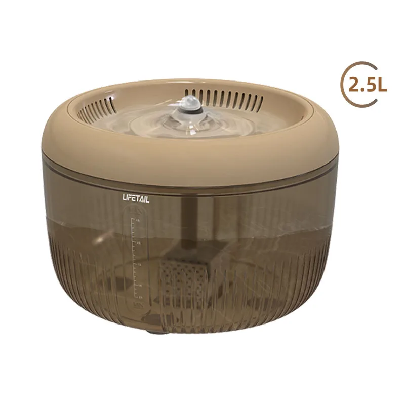 Питьевая вода для домашних животных Lifetail, 2,5 л, с фильтром для воды