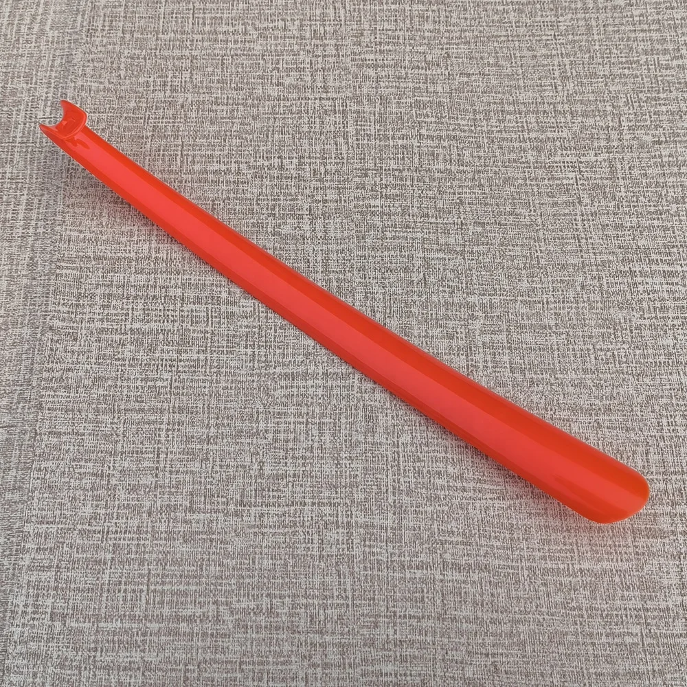 16.5 inch Plastic Shoe Spoon Long Handle Shoe Horn for Seniors Men Women Kids elderly