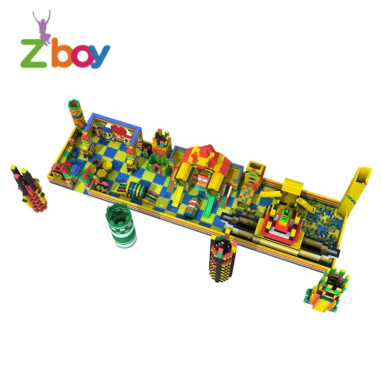 China factory Customized Kids Soft Indoor Playground Amusement Park Equipment for Toddlers