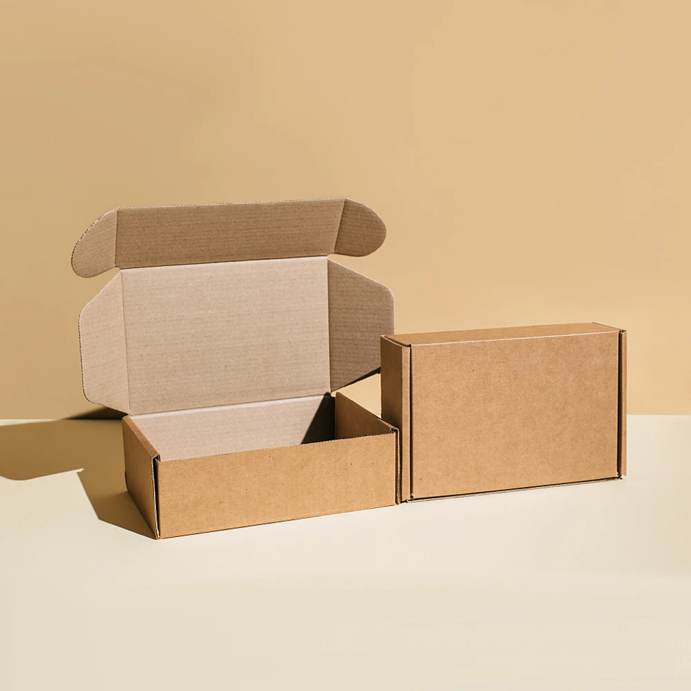 Custom Logo Cardboard Cartons Shipping Mailer Box Pink Cosmetic Set Cosmetics Mailing Skin Care Corrugated Packaging Boxes