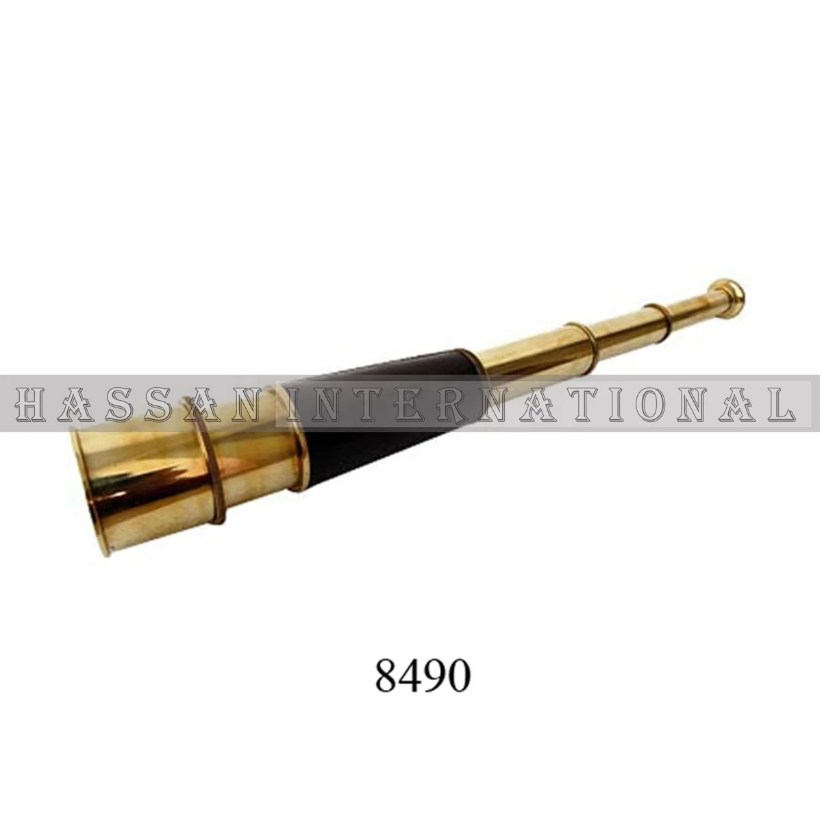 Best Selling Full Brass Nautical Telescope With Leather Box Premium Quality Product Vintage Nautical Telescope