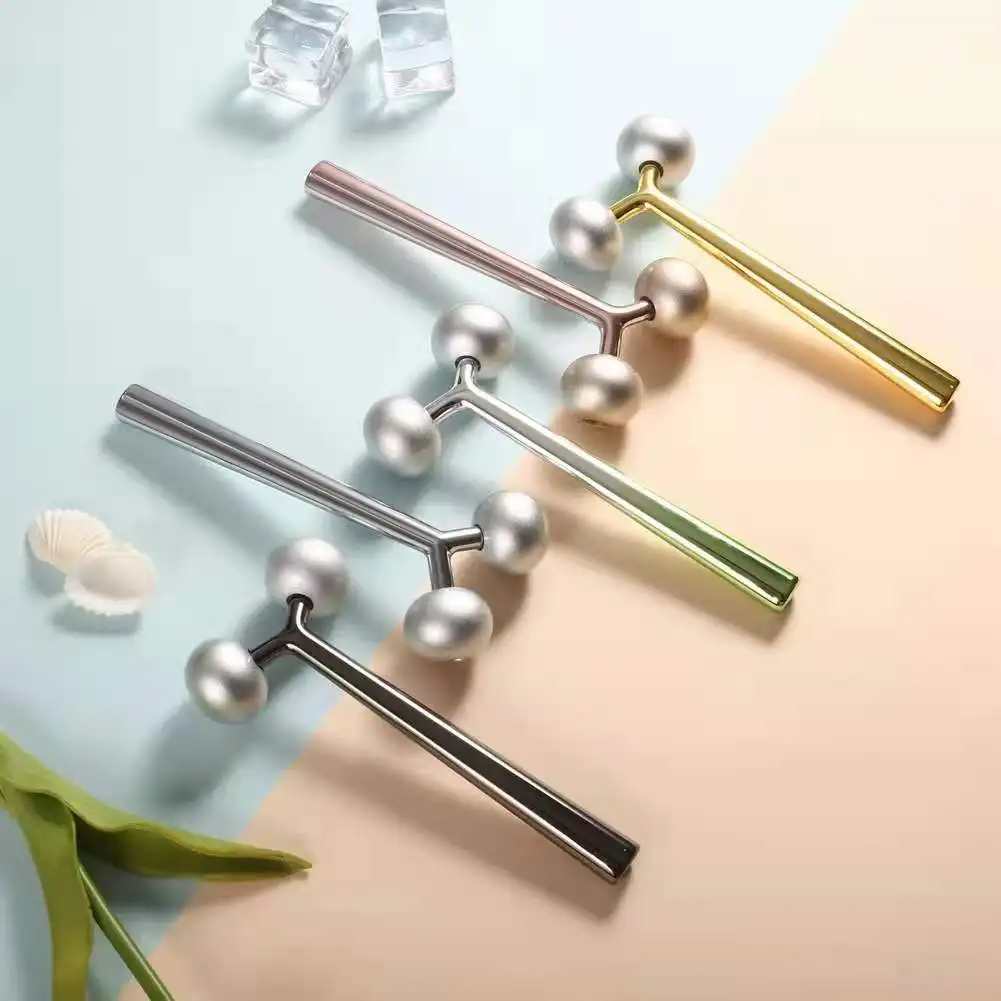 Portable Custom Logo Beauty Face Massage Roller Facial Roller Beauty Bar