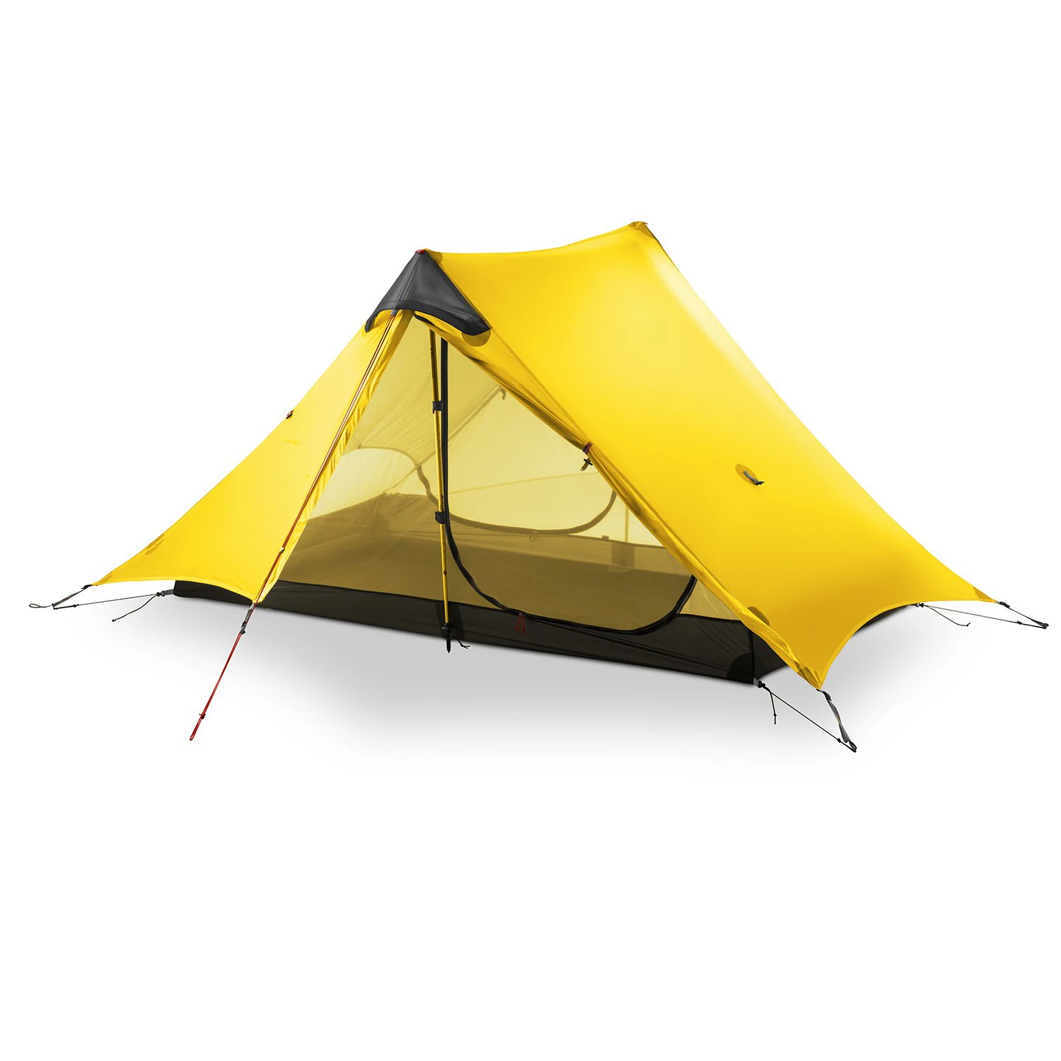 GodsWord Ultralight Hiking Backpacking Triangle Tent 2 Person Camping Lightweight Travel Nylon Tent with Silicon Coating