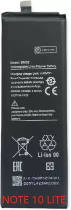 Original Phone Battery For Xiaomi NOTE 10LITE  10 PRO  10 5 3 2  PLAY