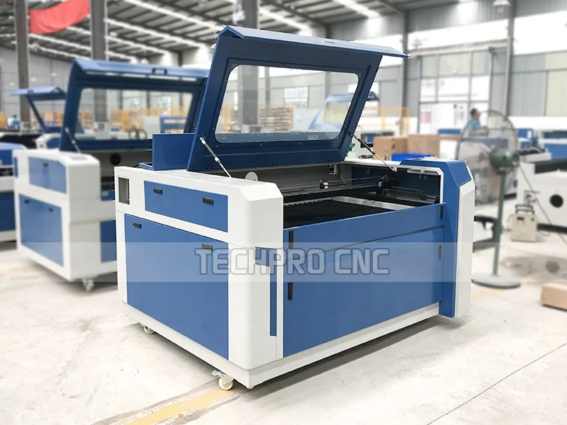  Techprocnc Заводская поставка co2 лазерный режущий станок неметаллический гравировальный 1390 для
