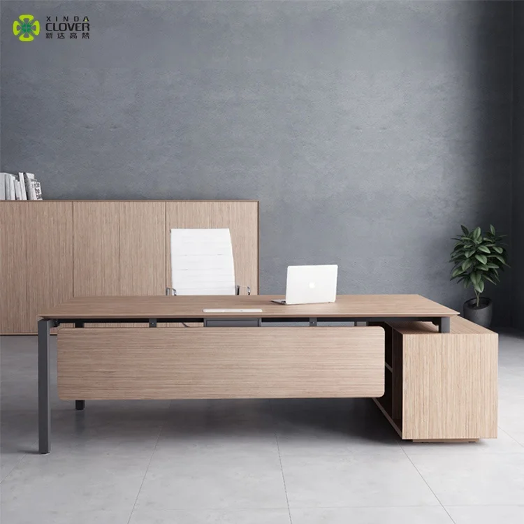 Executive Desks Modern CEO Table Luxury Director Desk With Socket