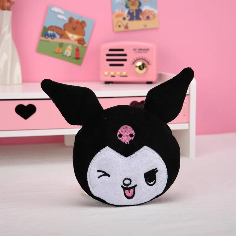 Симпатичный Красочный кошелек с мультяшным котом, плюшевый индивидуальный кошелек для мелочи, Детский кошелек для мелочи с милыми животными для детей