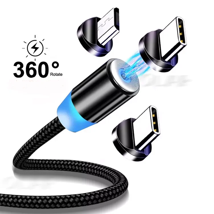 Commonly Used Accessories & Parts Cable usb 3 in 1 charging cable magnetic charging cable
