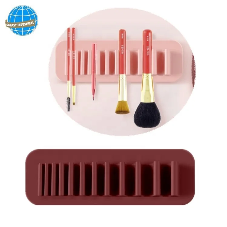 Силиконовая Косметическая щетка для сушки самоклеящаяся зубная силиконовая подставка макияжа