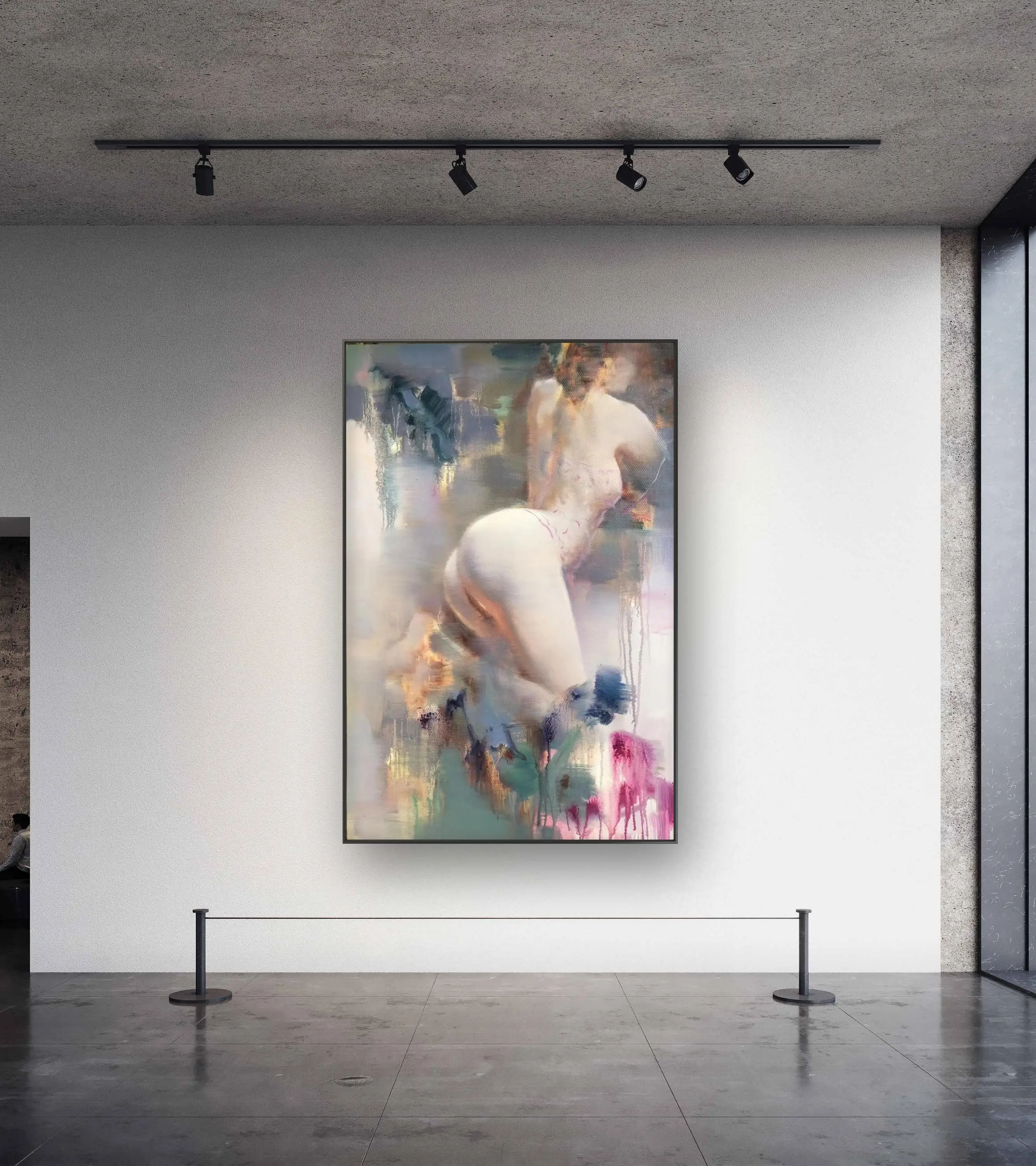 Pure handmade painting fashionable picture quality popular style  produced by famous painters nude woman painting