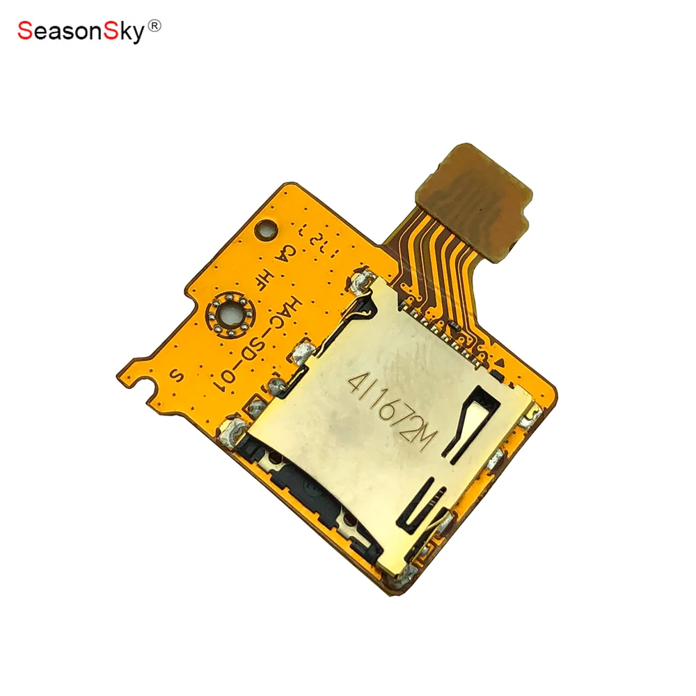 Xixun Original Repair Part TF Card Slot Board for Nintendo Switch Game Console Card Reader Socket Accessory