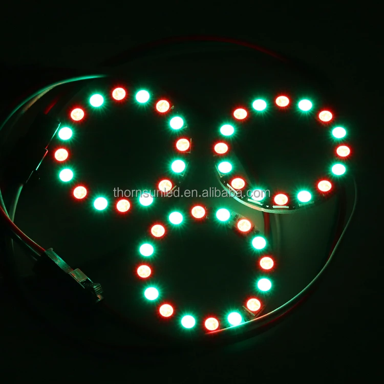
drop ship 5v sk6812 led ring 16led ws2812b led ring rgb ws2812 led halo ring led 