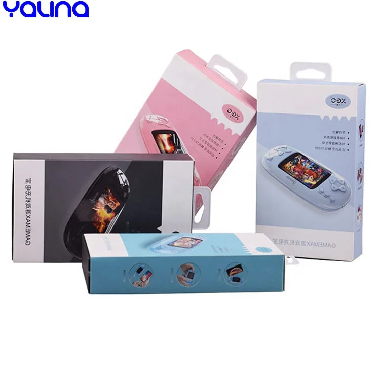 Custom mini gift box rigid cardboard printed logo drawer storage boxes power bank battery packaging box
