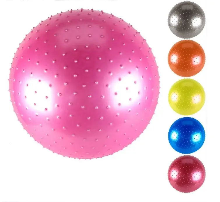 smooth workout gymnastics custom fitness equipment therapy exercise pvc yoga ball pvc exercise ball