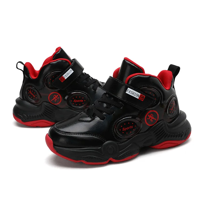 china cheap durable 2021 winter basketball shoes running sports shoes fashion leisure kids shoes for boys and girls size 28-39