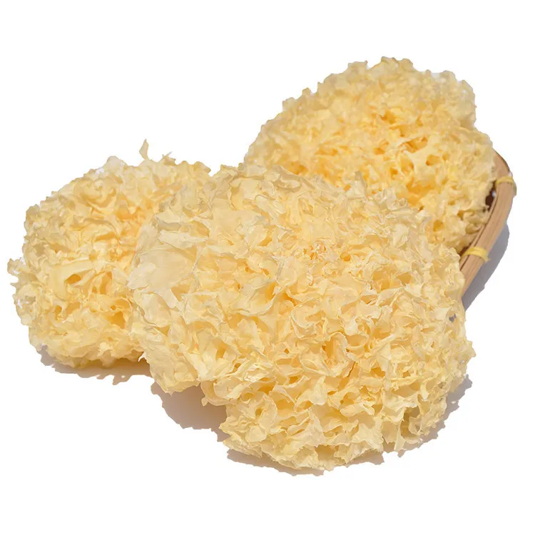 High Quality Best Dry Big Tremella Flower Wild Whole Tremella Dry White Fungus