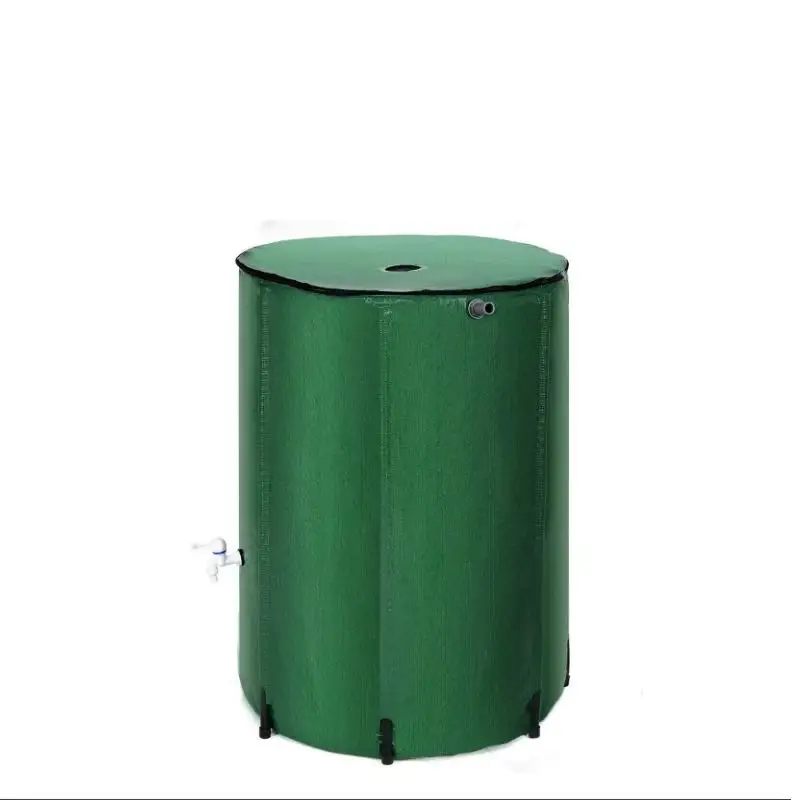 Rain barrel plastic collapsible rain barrel Green Water Storage Tank