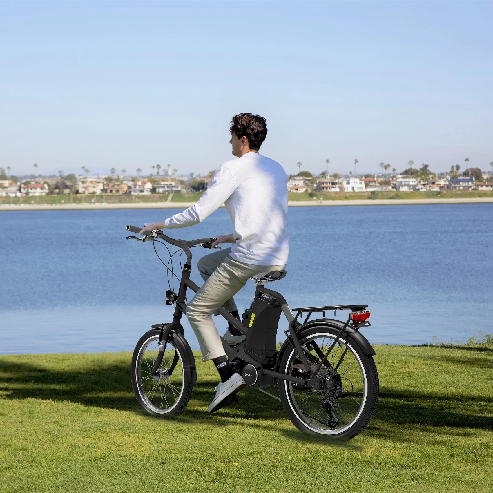 27.5 Inch Wheel Yadea YT300 Eu Warehouse E Bicycle Cycling Mid Motor 250W 36V Vintage Women Electric Ciy Bike