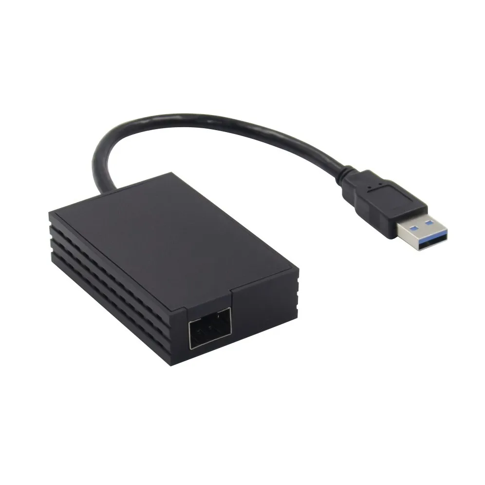 Сетевой адаптер Ethernet с гигабитным оптоволоконным кабелем USB3.0 SFP 1000 м