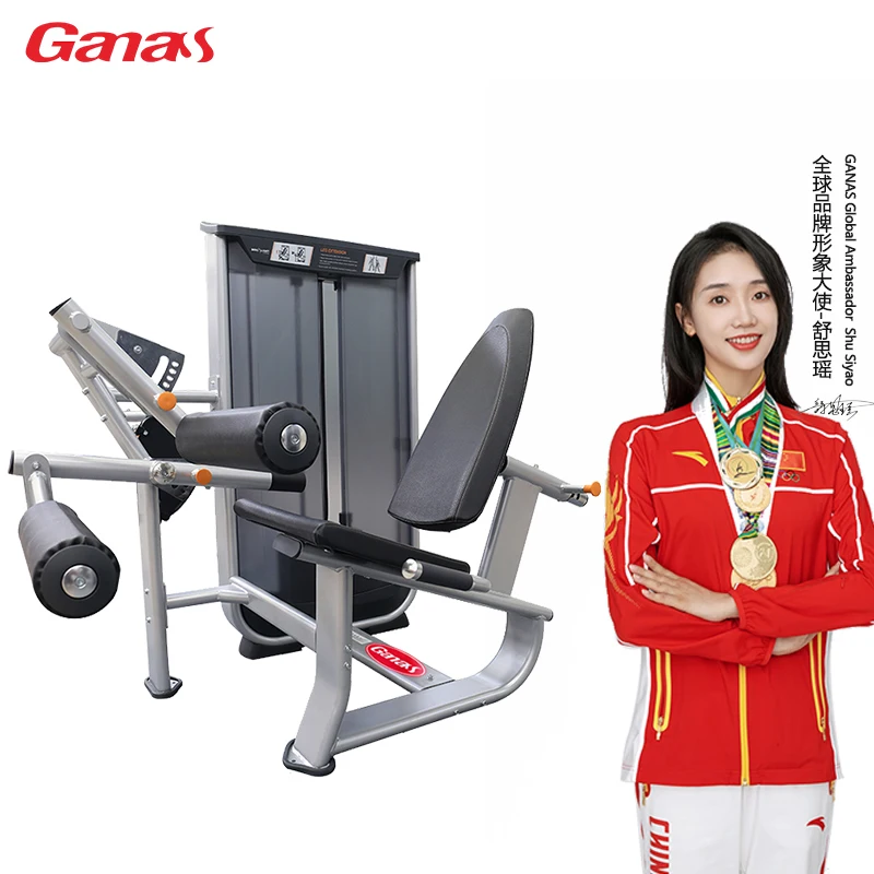 commercial gym fitness equipment strength training pin loaded seated curl leg machine