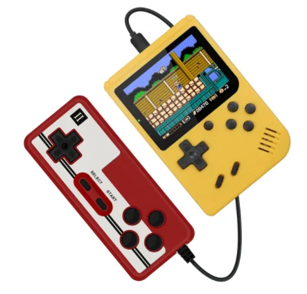 Retro Portable Mini Handheld Video Game Console 8-Bit 3.0 Inch Color LCD Kids Color Game Player Built-in 500 games