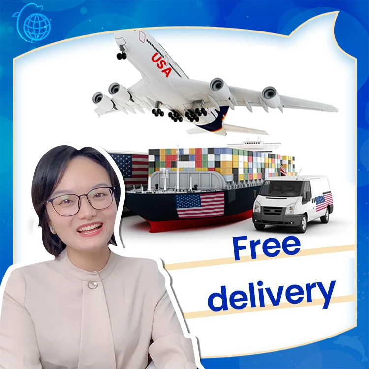 LCL door to door amazon fulfillment air freight forwarder service from china to USA fba shipping agent