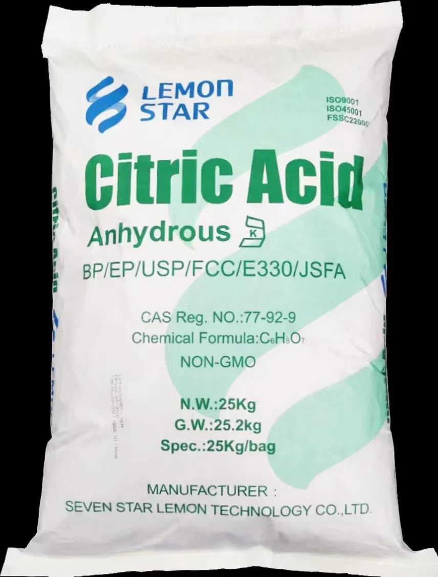 TTCA Brand Citric Acid Monohydrate / Anhydrous Acidity Regulator Citric Acid