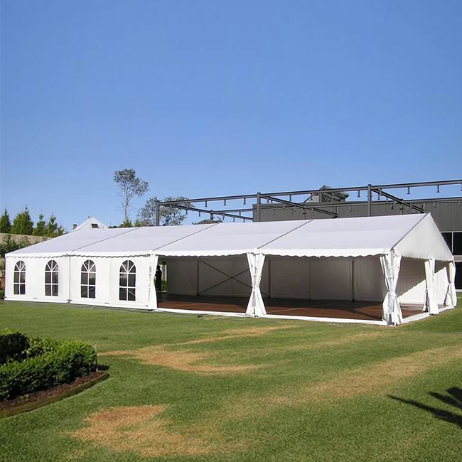 Hot Sale Outdoor 500 People Luxury Transparent Wedding Party Event Tent Marquee with Clear Roof