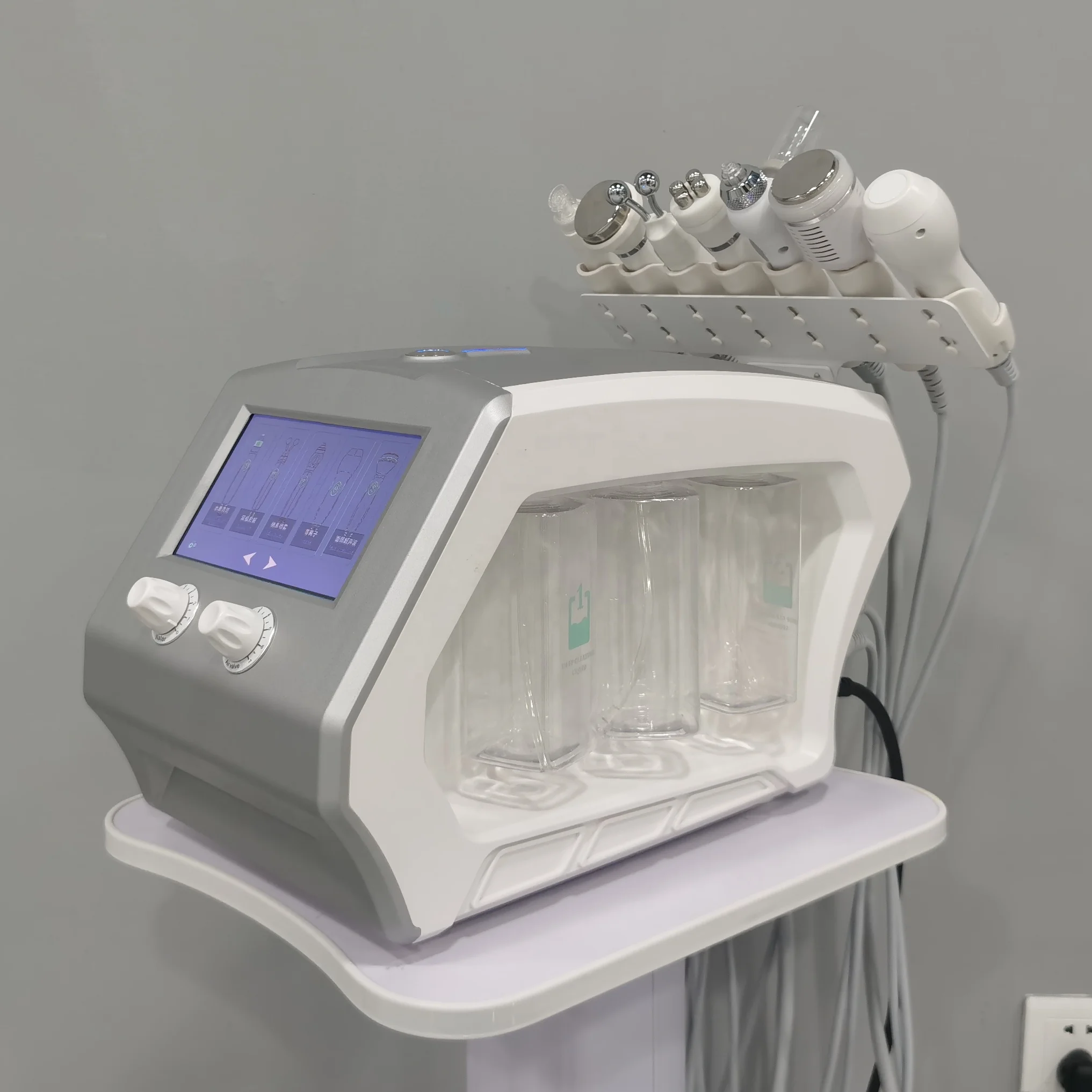 Promotion 7 in 1 Multi-function Hydro Dermabrasion Water Skin Peel Facial Caring Beauty Machine