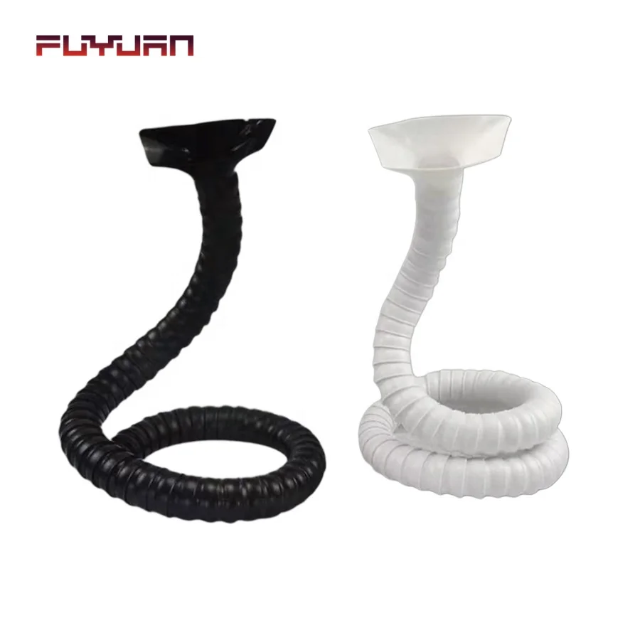75mm Flexible Bamboo Pipe fume Hood Arm fume Extractor Hose With Self Support