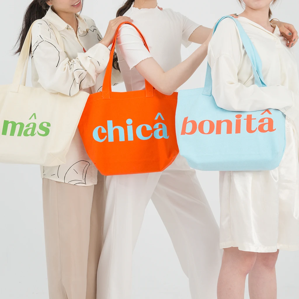 Eco friendly colorful Custom Large Canvas Tote Bag shopping recycle bag soft eco friendly canvas 100% cotton Bag