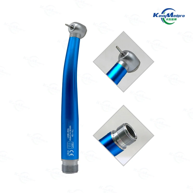 Kava 2024 Colorful Push Button 2/4 holes Motor High speed Dental Handpiece Dental Tools