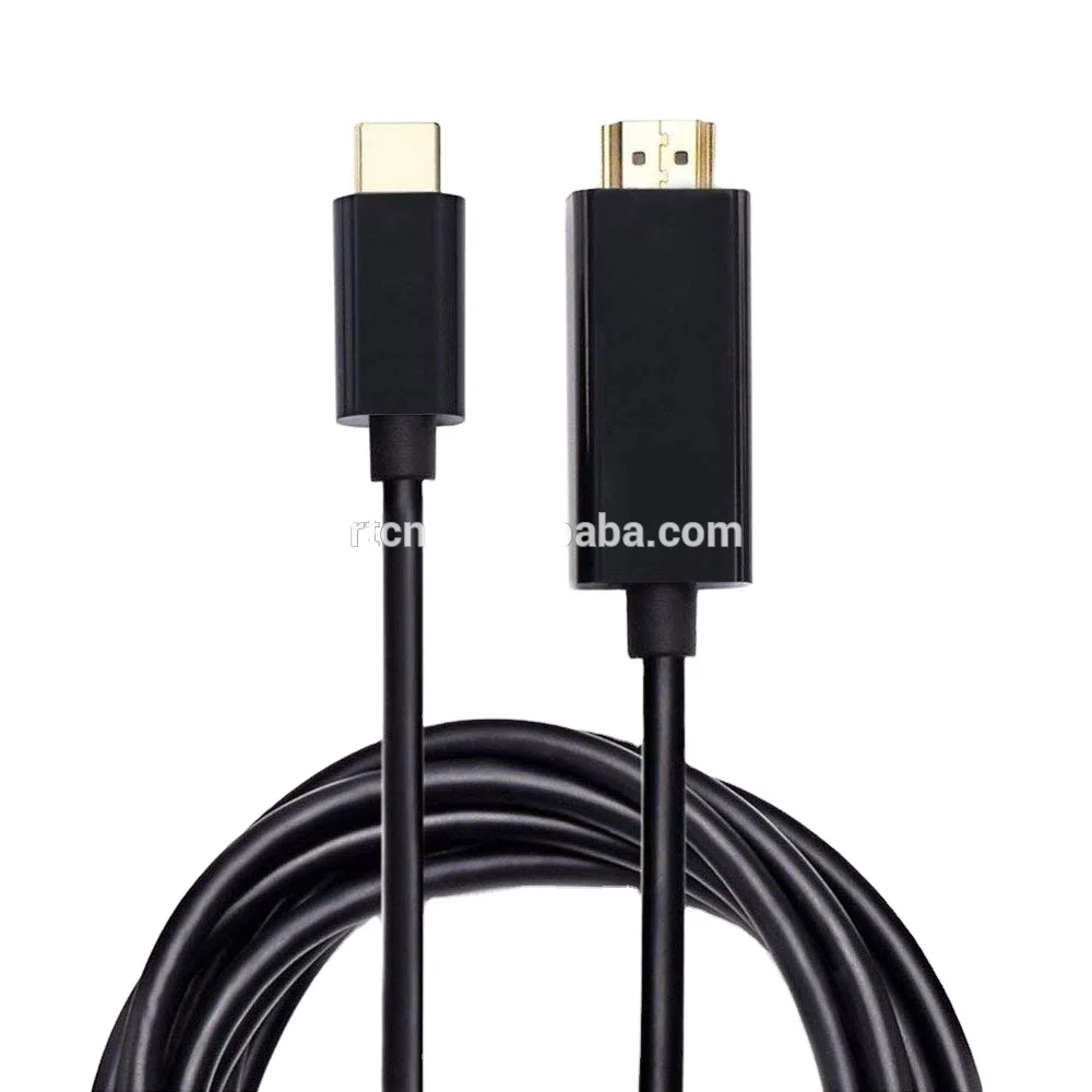 
USB TYPE C to HDMI Cable 4K 60HZ Cable Adapter USB TYPE-C to HDMI Male Display Adapter For Macbook Pro Type-C to HDMI 