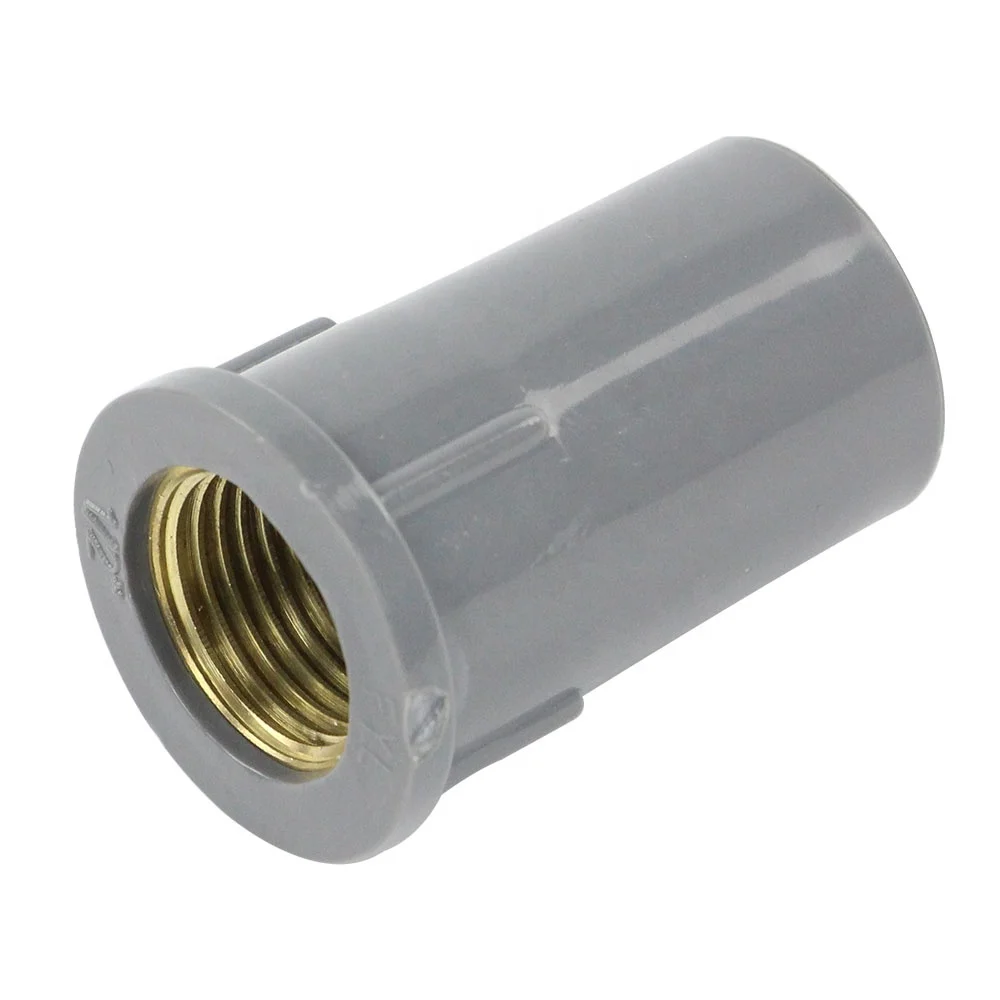 pvc connectors internal thread pipe fitting plastic pp compression fitting