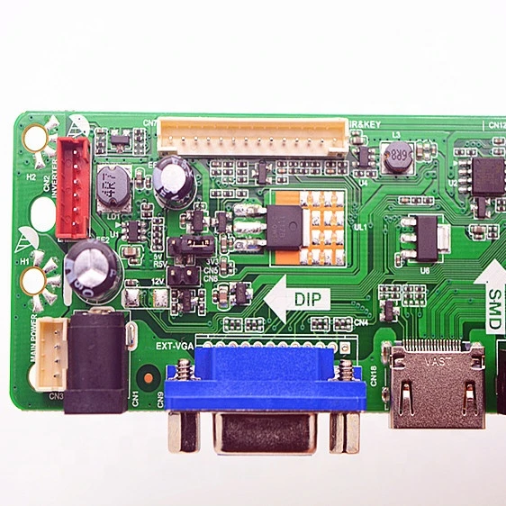 VGA+HD MI+CVBS+U SB LVDS LCD controller board,TSUMV59 IC chip