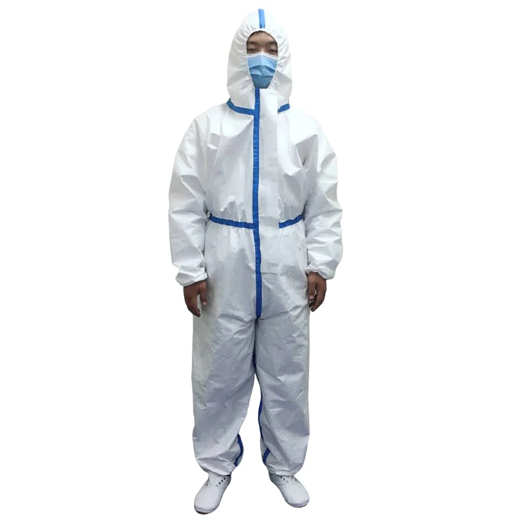 
High Quality Disposable Medical Protective Suit Protection Clothing 